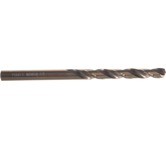 Сверло по металлу Cobalt 5% Professional (6х57х93 мм; Р6М5К5) АвтоDело 15226