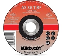 Круг отрезной по металлу 125х1,6х22 мм, T41 Euro-Cut 88060-9