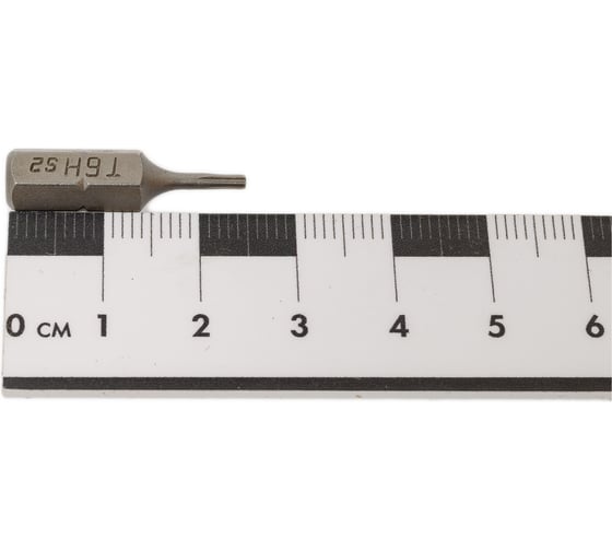 Бита TORX с отверстием Т6, 1/4", 10 шт. AIST 1172506TT10 00-00003083