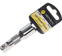 Удлинитель 1/2" DR, 75 мм с держателем ЭВРИКА ER-91909H