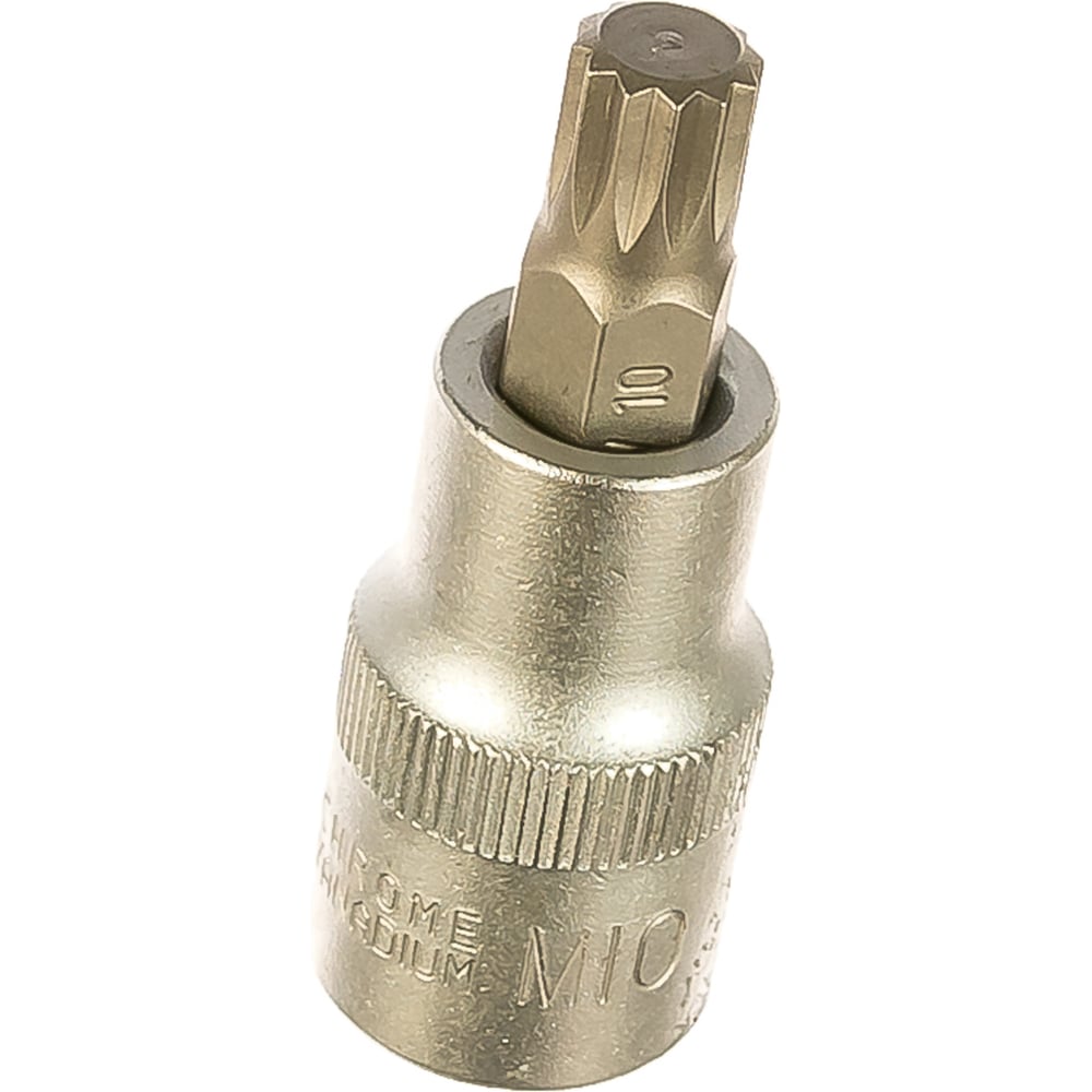 Головка со вставкой шестигранник 10 мм, 1/2" ,L=55 мм АвтоDело 39290 ...