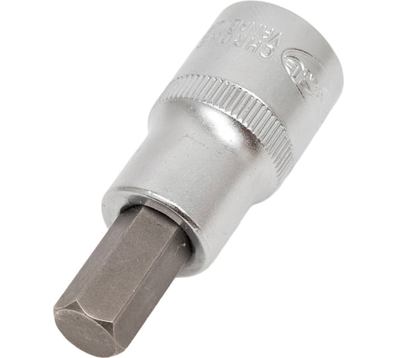 Головка со вставкой шестигранник 10 мм, 1/2" ,L=55 мм АвтоDело 39290 14974