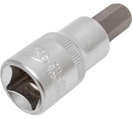 Головка со вставкой шестигранник 10 мм, 1/2" ,L=55 мм АвтоDело 39290 14974