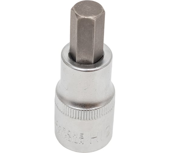 Головка со вставкой шестигранник 10 мм, 1/2" ,L=55 мм АвтоDело 39290 14974