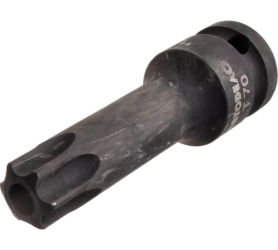 Головка ударная внешний Torx Т70 DR1/2", L-78 мм АвтоDело 40190 15970