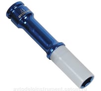 Головка ударная колёсная 17 мм, DR1/2", L-150 мм с пластиковой защитой Professional АвтоDело 39217 11297