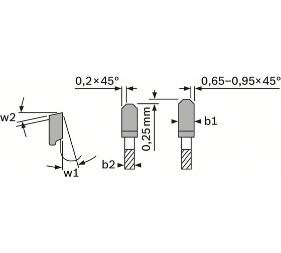 Пильный диск E.f.SPanel 350x30x2.9/2.5 мм, 60 зубьев Bosch 2608644165