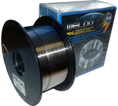 Проволока сварочная нержавеющая ER-308LSi (1 кг; 0.8 мм) WELDO X3956