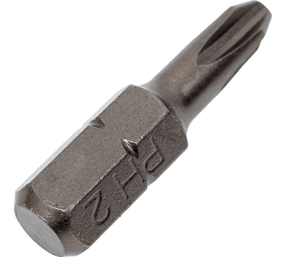 Бита крестовая SLIM серия Industrial PH2, 25 мм, 10 шт Felo 02200210