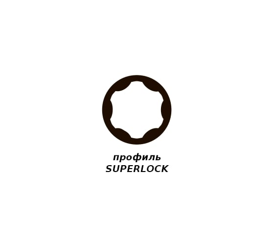Головка торцевая 6-граней SUPERLOCK (24 мм; 1/2"DR) AIST 411324D-X 00-00003146