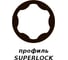 Головка торцевая 6-граней SUPERLOCK (22 мм; 1/2"DR) AIST 411322D-X 00-00003144 2