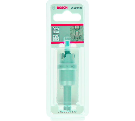 Коронка Precision for Sheet Metal с твердосплавными напайками 19 мм Bosch 2608594130