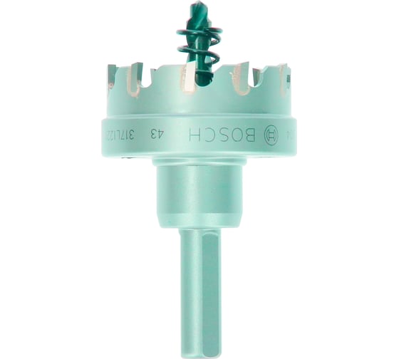 Коронка Precision for Sheet Metal с твердосплавными напайками 43 мм Bosch 2608594147 1