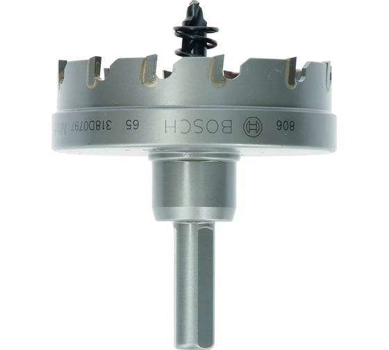 Коронка Precision for Sheet Metal с твердосплавными напайками 65 мм Bosch 2608594157 1