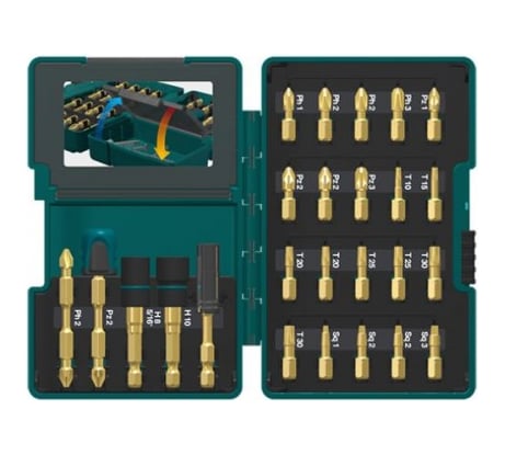 Набор бит Impact Gold 26 шт. Makita B-49921