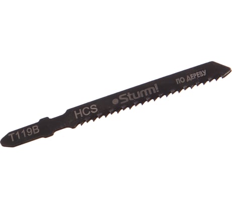 Пилки для лобзика T119B по дереву (51 мм; 2 шт.) Sturm 5250607