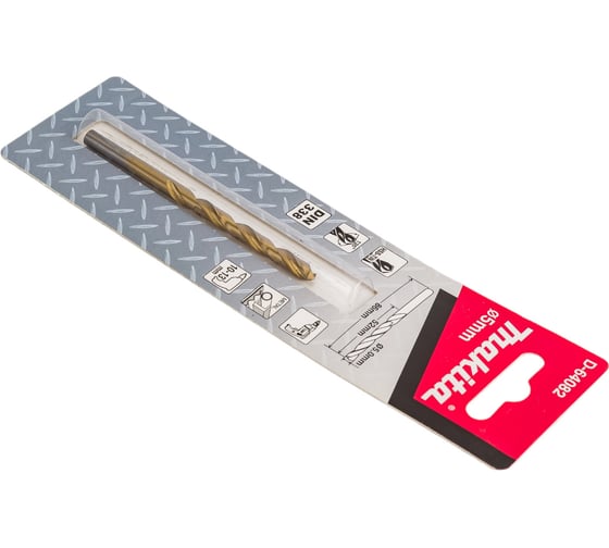 Сверло по металлу HSS-TiN (5х86 мм) Makita D-64082