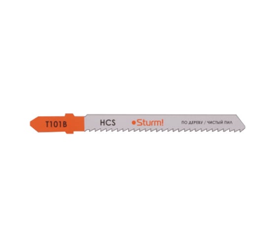 Пилки для лобзика T101B по дереву (75 мм; 2 шт.) Sturm 5250609