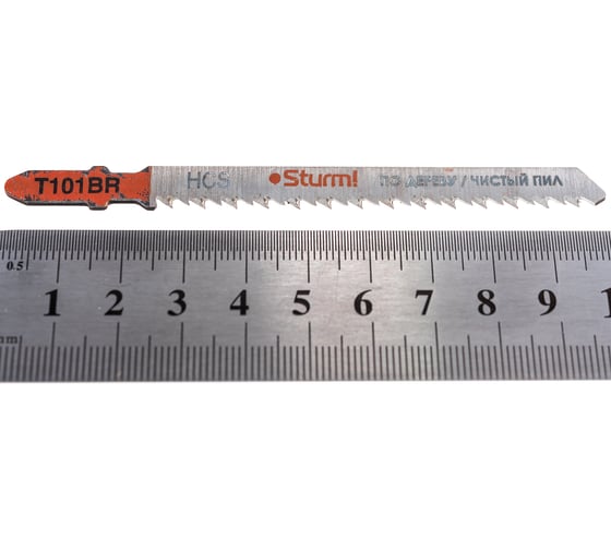 Пилки для лобзика T101BR по дереву (75 мм; 2 шт.) Sturm 5250612
