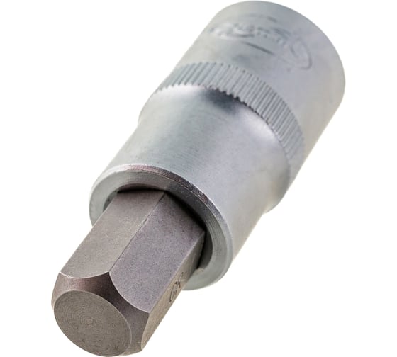 Головка со вставкой шестигранник 12 мм, 1/2", L=55 мм АвтоDело 39292 14975 1