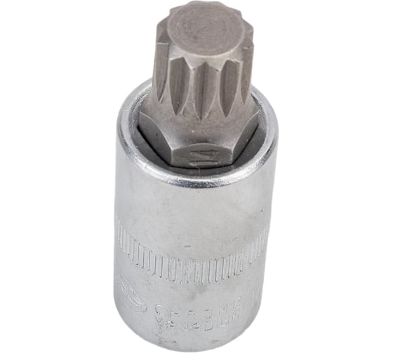 Головка со вставкой SPLINE M14 DR1/2", L=55 мм АвтоDело 39514 15004