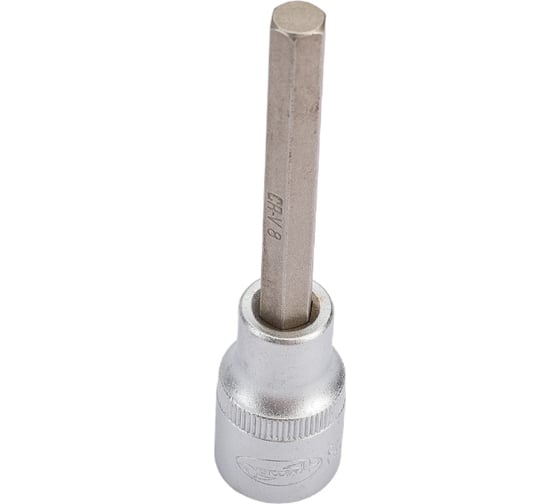 Головка со вставкой шестигранник 8 мм, 1/2", L=100 мм АвтоDело 39388 14982