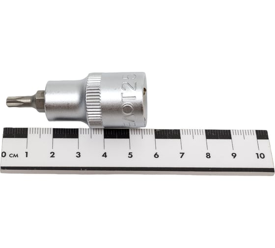 Головка со вставкой TORX T25 1/2", L=55 мм АвтоDело 39326 15649