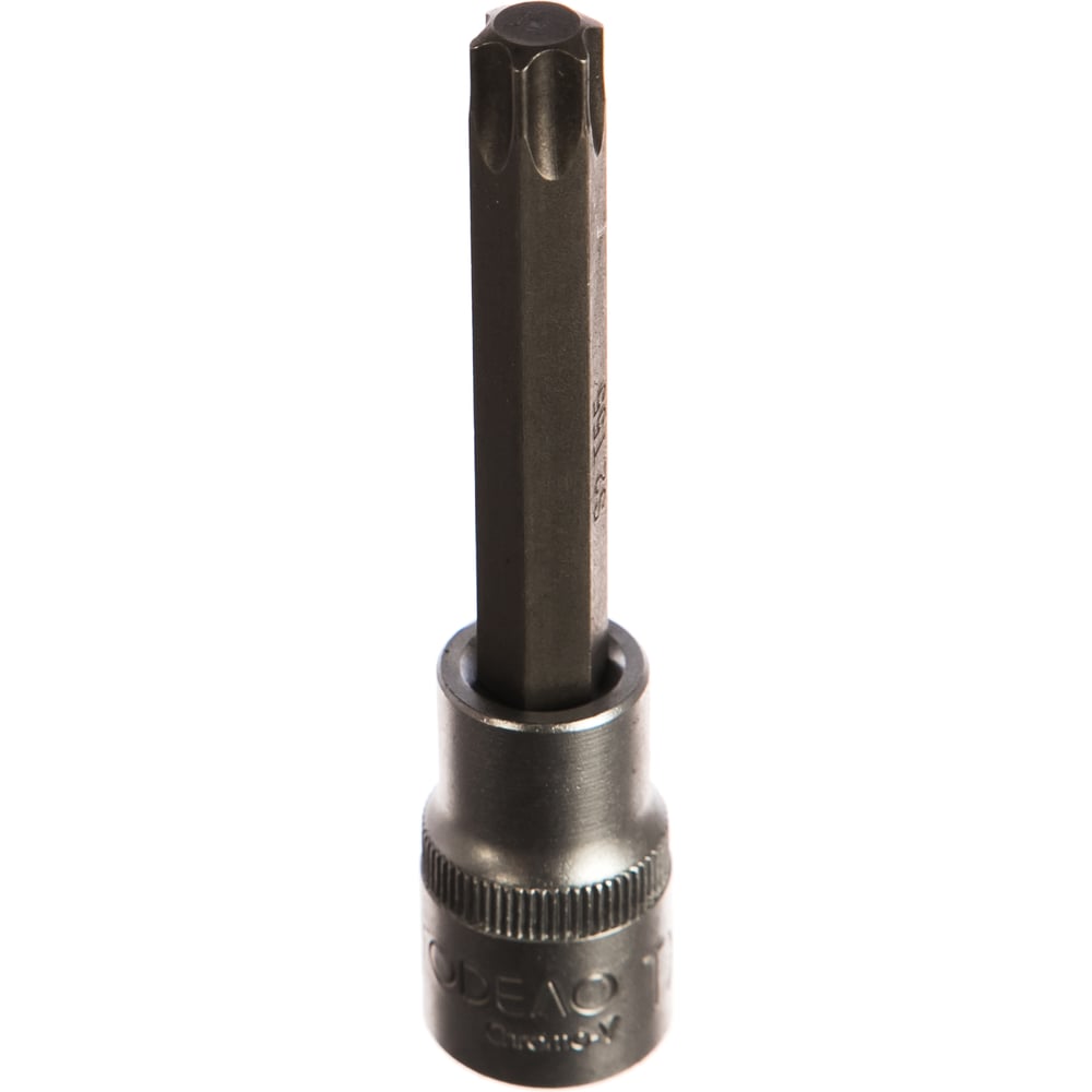 Головка торцевая со вставкой TORX T55 (1/2") L=100 мм (АвтоDело) "Professional"