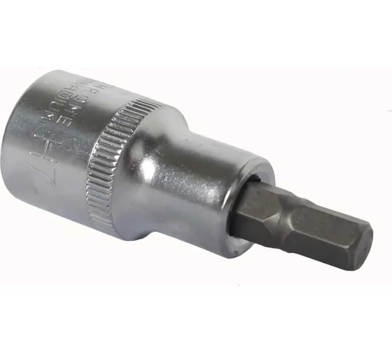 Головка со вставкой шестигранник 7 мм, 1/2", L=55 мм АвтоDело 39287 14971