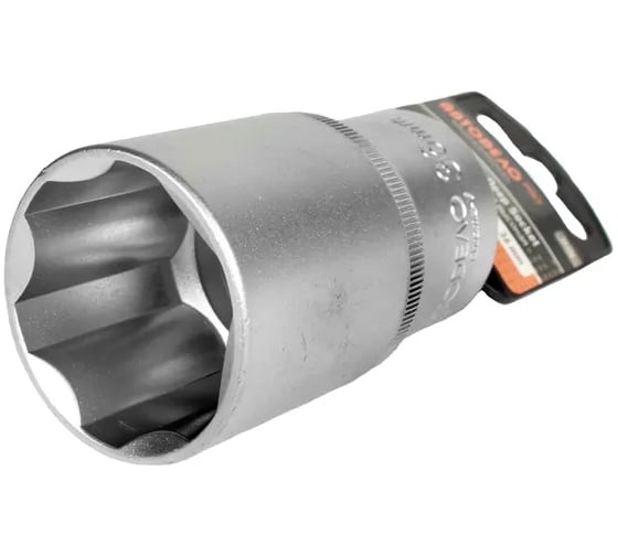 Головка торцевая высокая 36 мм, 1/2" Professional АвтоDело 39106 14318