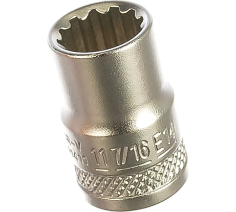 Головка торцевая MULTILOCK (11 мм; 7/16"; Е14; 3/8DR) AIST 00-00009535
