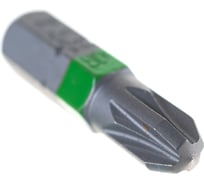 Бита PZ3-ЗЕЛЁН.-1/4ZO-L25MM (PZ3, 25 мм) WURTH 0614176653090