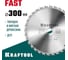 Диск пильный по дереву KRAFTOOL Fast 300x32 мм, 32Т 36950-300-32 2