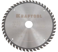 Диск пильный по дереву KRAFTOOL Precission 210x30 мм, 48Т 36952-210-30