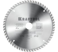 Диск пильный по дереву KRAFTOOL Precission 250x32 мм, 60Т 36952-250-32