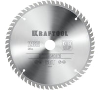 Диск пильный по дереву KRAFTOOL Precission 260x30 мм, 60Т 36952-260-30