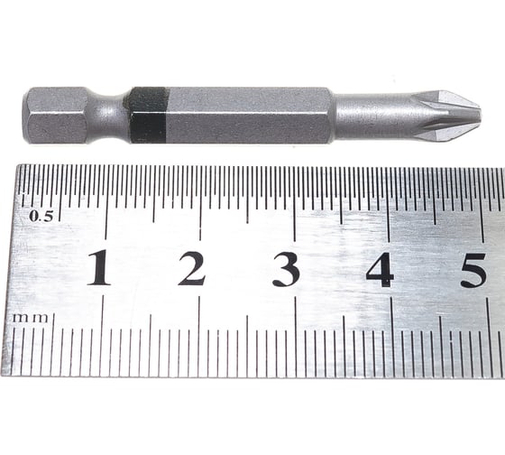Бита PZ2-ЧЁРН.-1/4ZO-L50MM (PZ2, 50 мм) WURTH 0614176660090