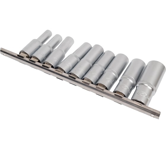 Набор головок высоких  DR1/2", 8-22 мм, на планке АвтоDело 39836 13345