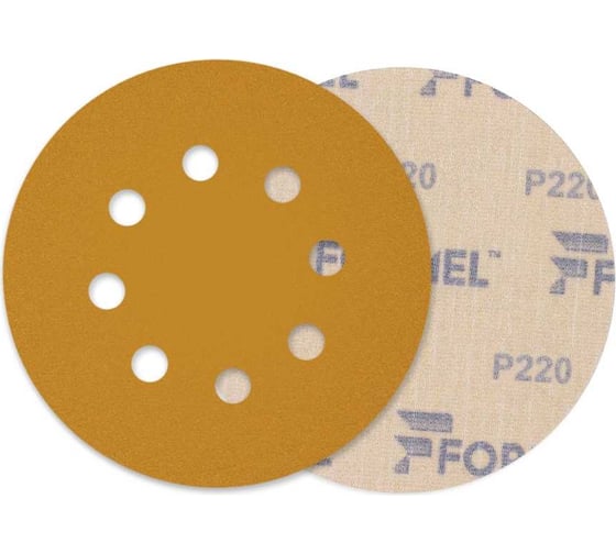 Диск DIAMOND 125 мм, 8 отв., P220, 10 шт Formel 10951120220 1