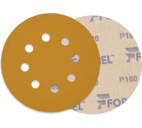 Диск DIAMOND 125 мм, 8 отв., P180, 10 шт Formel 10951120180