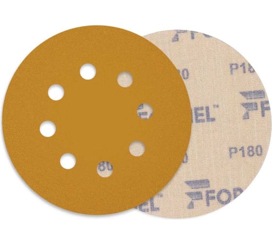 Диск DIAMOND 125 мм, 8 отв., P180, 10 шт Formel 10951120180 1