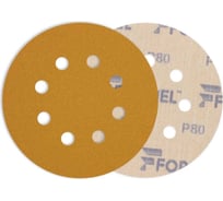 Диск DIAMOND 125 мм, 8 отв., P80, 10 шт Formel 10951120080