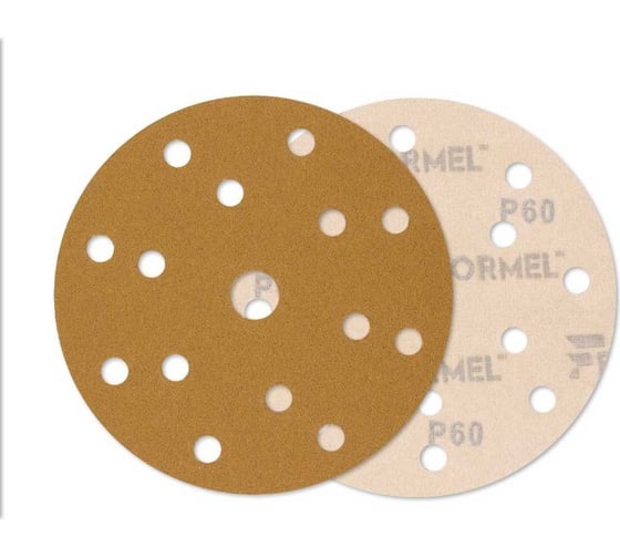 Диск DIAMOND 150 мм, 15 отв., P60, 10 шт Formel 10957320060 1