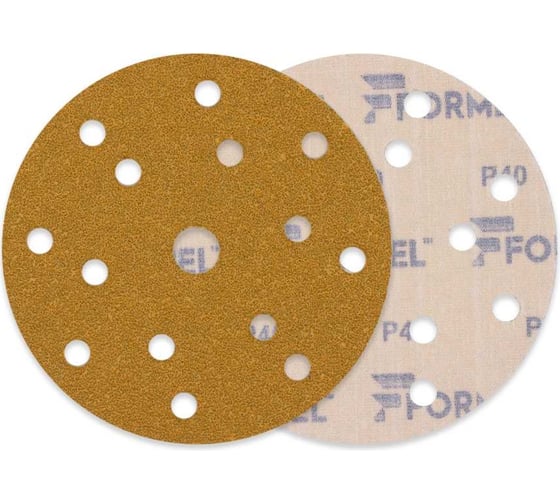 Диск DIAMOND 150 мм, 15 отв., P40, 10 шт Formel 10957320040 1