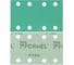 Полоса на пленочной основе FILM 81x133 мм, 8 отв., P180, 50 шт Formel 82352130180 1