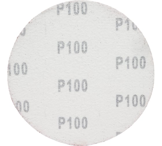 Шлифовальный круг на липучке 125 мм, P100, 100 шт HEADROCK 687-010-125100