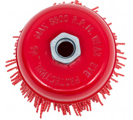 Щетка чашечная нейлоновая для ушм 100 мм, М14 HEADROCK 401-055-100