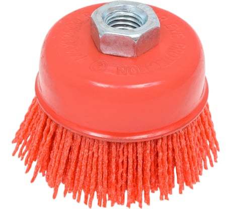 Щетка чашечная нейлоновая для ушм 75 мм, М14 HEADROCK 401-055-075