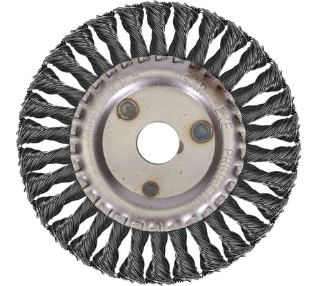 Щетка дисковая (150х22.2 мм; сталь витая) VMX 511730