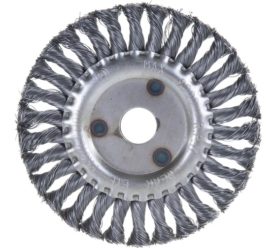 Щетка дисковая (150х22.2 мм; сталь витая) VMX 511730